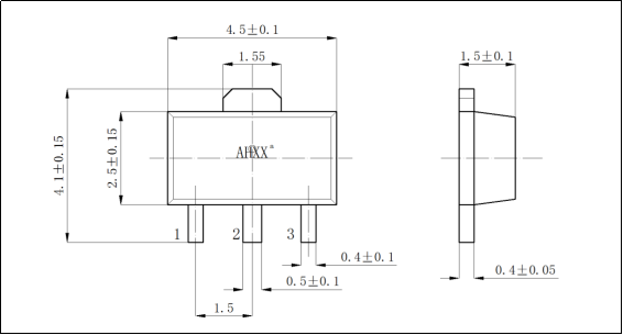 单极型霍尔传感器AH443